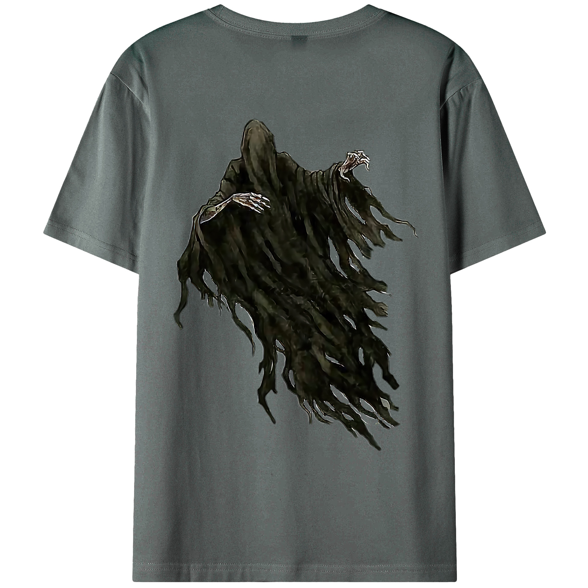 （画像用） Harry Potter ハリー・ポッターシリーズ 綿100％ メンズ半袖Tシャツ（バックプリント） 通気性